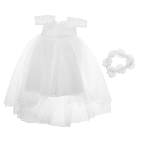 Sosoport Brautkleid Kleidung Puppenkleidung Puppen Make Up Zubehör Puppen Ankleide Anziehpuppe Amerikanisches Puppenzubehör Puppen Brautkleid Prinzessinnenkleid Puppenanzug von Sosoport