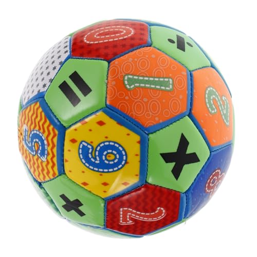 Sosoport Bunter Lernfußball für Kleinkinder Aufblasbarer Fußball für Frühes Lernen für Drinnen und Draußen Kinderfreundliches für Jungen Sosoport Bunter Lernfußball für Kleinkinder Aufblasbarer Fußball für Frühes Lernen für Drinnen und Draußen Kinderfreundliches für Jungen von Sosoport
