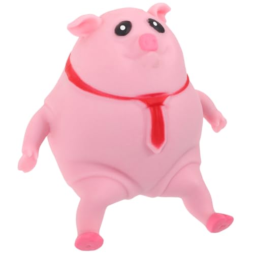 Sosoport Cartoon Squeeze Schwein Lustiges Stressspielzeug für Tragbar Farbenfroh für Büro Schule und Festivals Perfektes von Sosoport