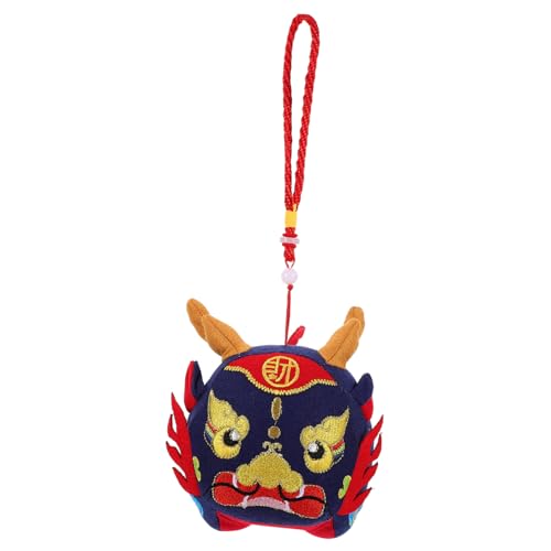 Sosoport Chinesischer Neujahrs Drache Plüschfigur Kawaii Stofftier Maskottchen Deko ca Zuhause Auto Party von Sosoport