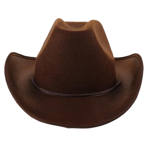 Sosoport Cowboyhut Damen Aus Stroh Western Hut Mit Kinnband Party Zubehör Im Western Stil Tiefbraun Für Kostümpartys Und Outdoor Aktivitäten Sosoport Cowboyhut Damen Aus Stroh Western Hut Mit Kinnband Party Zubehör Im Western Stil Tiefbraun Für Kostümpartys Und Outdoor Aktivitäten von Sosoport