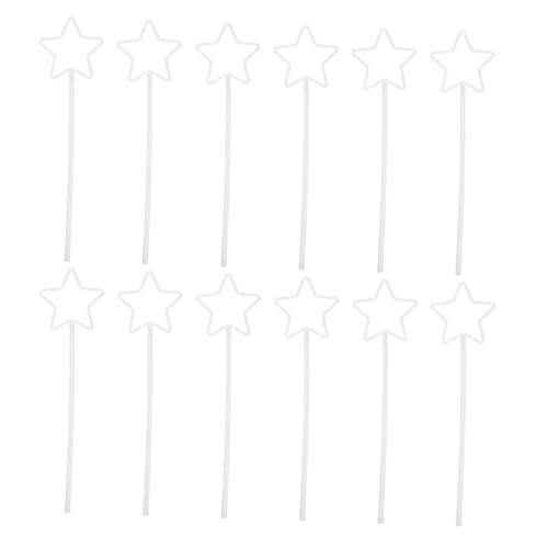 Sosoport DIY Sternstab Bastelset Weißer Drahtrahmen Teilig Stern mit Stab für Geburtstags Hochzeits und Festdeko Kreative Bastelideen für Zauberstäbe Sosoport DIY Sternstab Bastelset Weißer Drahtrahmen Teilig Stern mit Stab für Geburtstags Hochzeits und Festdeko Kreative Bastelideen für Zauberstäbe von Sosoport