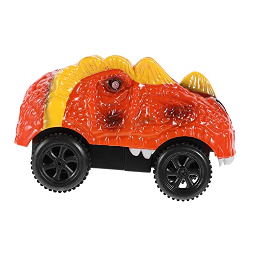 Sosoport Dinosaurier Elektrisches Schienenauto mit Leuchten für Sicherheitsdesign Farbenfrohes Dino Rennspielzeug ohne Batterie für Kleine Dinosaurier Fans Sosoport Dinosaurier Elektrisches Schienenauto mit Leuchten für Sicherheitsdesign Farbenfrohes Dino Rennspielzeug ohne Batterie für Kleine Dinosaurier Fans von Sosoport