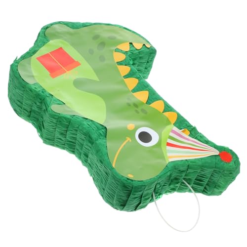 Sosoport Dinosaurier Pinata Grün Partydeko Kindergeburtstag Candy Spiel Pinata für Indoor Outdoor Geburtstagsspiele und Festlichkeiten von Sosoport