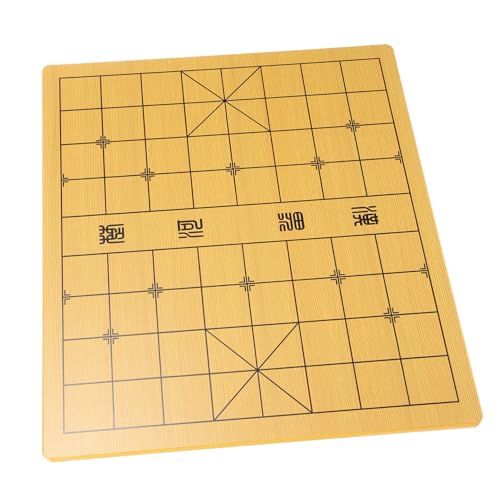 Sosoport Doppelseitiges Schachbrett für Chinesisches Schach und Gobang Tragbares Brettspiel für Spieler für Zuhause Reisen und Freizeitaktivitäten Sosoport Doppelseitiges Schachbrett für Chinesisches Schach und Gobang Tragbares Brettspiel für Spieler für Zuhause Reisen und Freizeitaktivitäten von Sosoport