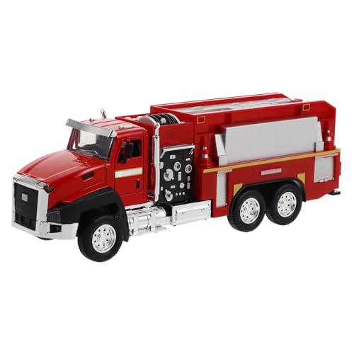 Sosoport Feuerwehrfahrzeug Modellspielzeug für Jungen Jahre Realistische Details Engagierendes für Kleine Feuerwehrmänner Ergänzung für Konstruktionsspielsets Sosoport Feuerwehrfahrzeug Modellspielzeug für Jungen Jahre Realistische Details Engagierendes für Kleine Feuerwehrmänner Ergänzung für Konstruktionsspielsets von Sosoport