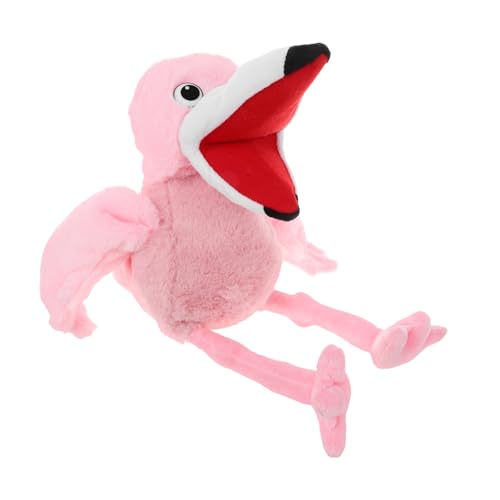 Sosoport Flamingo Handpuppe aus Plüsch Interaktive Tierfigur für Beruhigendes Puppenspielzeug Fördert Vorstellungskraft und Geschichtenerzählen für Jungen Sosoport Flamingo Handpuppe aus Plüsch Interaktive Tierfigur für Beruhigendes Puppenspielzeug Fördert Vorstellungskraft und Geschichtenerzählen für Jungen von Sosoport