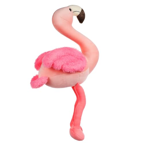 Sosoport Flamingo Plüschspielzeug Realistisches Weiches Flamingo Kuscheltier für Beinen für Geburtstage und Weihnachten von Sosoport