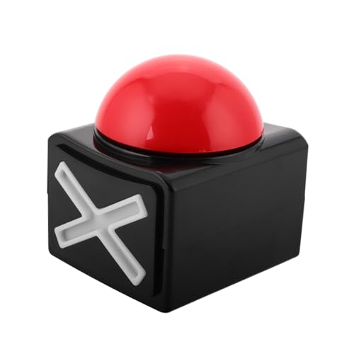Sosoport Frage Answerer Antwortbuzzer Buzzer Tragbarer Buzzer Wettbewerb Buzzer Schnelle Antwort Buzzer Spiel Summer Freude Summer Partyspiel-Taste Summer beantworten pp Black von Sosoport