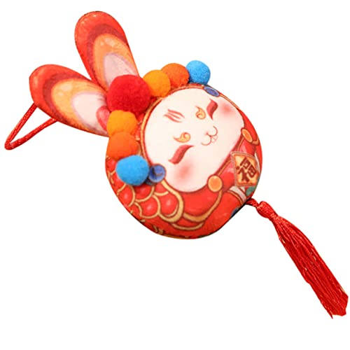Sosoport Futu -Puppe eincremehilfe plüschtier Puppen Hasen-Stofftier Kuscheltier Kaninchen Stofftiere entzückendes Häschendekor PP Baumwolle rot Sosoport Futu -Puppe eincremehilfe plüschtier Puppen Hasen-Stofftier Kuscheltier Kaninchen Stofftiere entzückendes Häschendekor PP Baumwolle rot von Sosoport