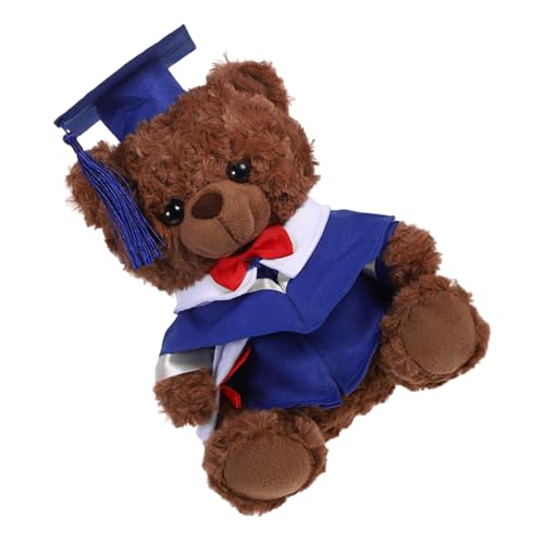 Sosoport Graduierung Bären Plüschspielzeug Süßer Cartoonbär Im Doktor -Outfit Für Jungen Mädchen Kinder Freundin Freund Freund Und Komfortables Plüsch -stofftier Für Abschlussfeier von Sosoport