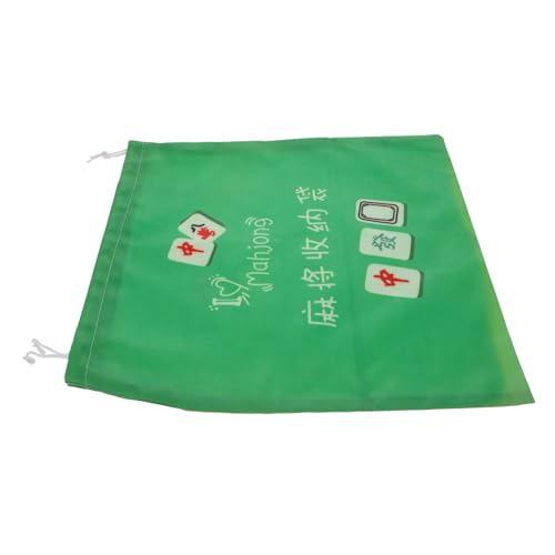 Sosoport Großer Mahjong Aufbewahrungsbeutel mit Kordelzug Leichter Faltbarer Mahjong Spielstein Organizer Wiederverwendbarer Aufbewahrungsbeutel Robust und Langlebig für Unterwegs Sosoport Großer Mahjong Aufbewahrungsbeutel mit Kordelzug Leichter Faltbarer Mahjong Spielstein Organizer Wiederverwendbarer Aufbewahrungsbeutel Robust und Langlebig für Unterwegs von Sosoport