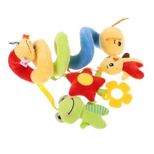 Sosoport Hängespielzeug für Multifunktionale Spirale mit Attraktiver Design Für Kinderwagen Kinderbett und Autositz Fördert die Auditive und Entwicklung Sicheres und Weiches Material für Sosoport Hängespielzeug für Multifunktionale Spirale mit Attraktiver Design Für Kinderwagen Kinderbett und Autositz Fördert die Auditive und Entwicklung Sicheres und Weiches Material für von Sosoport