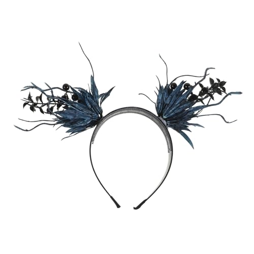 Sosoport Halloween Bat Headband für Frauen Lustige Kopfbedeckung für Halloween Partys Widerstandsfähiges Material Einzigartiger Stil für Themenveranstaltungen Einfach Bequem für Cosplay und von Sosoport