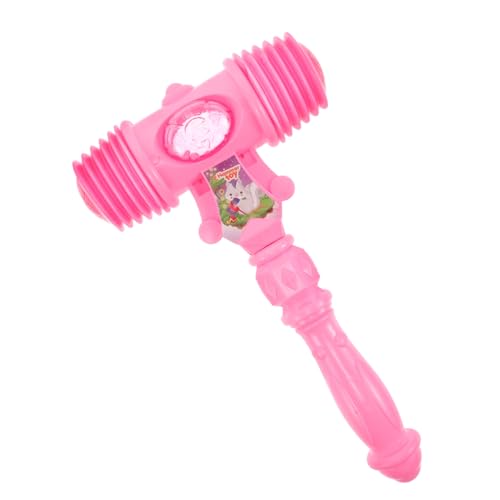 Sosoport Hammer Interaktives Quietschspielzeug für Partys und Lernspiele Fördert die Hand Augen Koordination in Leuchtenden Farben Pink von Sosoport