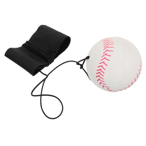 Sosoport Handgelenkelastischer Baseball Rücklaufkugel am Handgelenk Rückprallball mit Handschlaufe Hüpfball am Handgelenk Ball zurückprallen Lassen Armbandbälle Gummi Sosoport Handgelenkelastischer Baseball Rücklaufkugel am Handgelenk Rückprallball mit Handschlaufe Hüpfball am Handgelenk Ball zurückprallen Lassen Armbandbälle Gummi von Sosoport