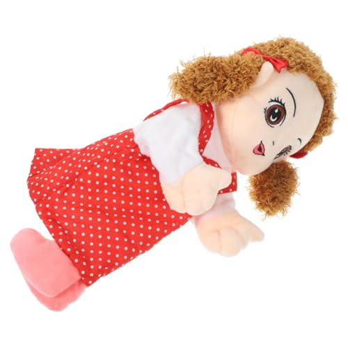 Sosoport Handpuppe Interaktive Puppenspielzeug für Realistische Figur Pädagogisches Handspielzeug Weiches Plüschdesign für Geschichtenerzählen und Kreative Spiele Sosoport Handpuppe Interaktive Puppenspielzeug für Realistische Figur Pädagogisches Handspielzeug Weiches Plüschdesign für Geschichtenerzählen und Kreative Spiele von Sosoport