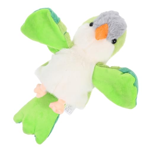 Sosoport Handpuppenspielzeug Papagei Plüsch Haustiervogelspielzeug Fingerpuppen Vogel Stofftier Papageienpuppe Kleine Papageienspielzeuge Spielzeugpapagei Für Papagei Stofftier Sosoport Handpuppenspielzeug Papagei Plüsch Haustiervogelspielzeug Fingerpuppen Vogel Stofftier Papageienpuppe Kleine Papageienspielzeuge Spielzeugpapagei Für Papagei Stofftier von Sosoport