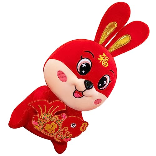 Sosoport Hasenpuppe Hasenspielzeug Kaninchenspielzeug dekorativ Kaninchen -Maskottchen Hase Plüsch Mondneujahrskaninchenplüsch Kleiner Stoffhase Kuscheltier PP Baumwolle rot Sosoport Hasenpuppe Hasenspielzeug Kaninchenspielzeug dekorativ Kaninchen -Maskottchen Hase Plüsch Mondneujahrskaninchenplüsch Kleiner Stoffhase Kuscheltier PP Baumwolle rot von Sosoport