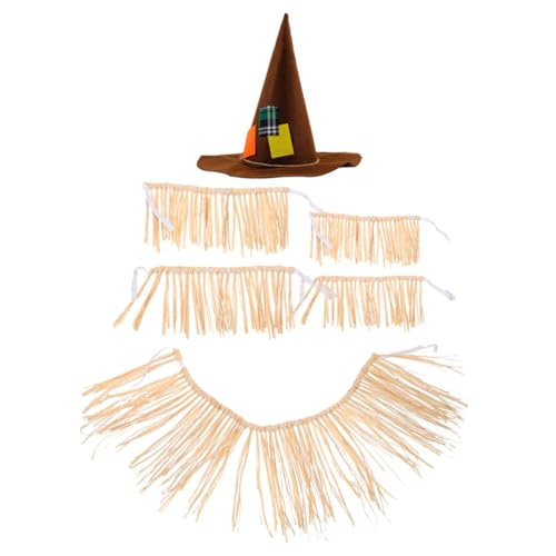 Sosoport Hawaii Party Kostüm Teiliges mit Raffia Grassrock und Hexenhut Bühnenkostüm für Erwachsene Umweltfreundlich Vielseitig für Karneval Halloween und Mottopartys Geeignet Sosoport Hawaii Party Kostüm Teiliges mit Raffia Grassrock und Hexenhut Bühnenkostüm für Erwachsene Umweltfreundlich Vielseitig für Karneval Halloween und Mottopartys Geeignet von Sosoport