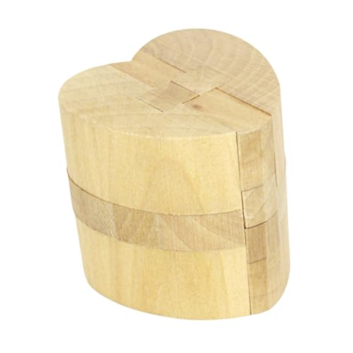 Sosoport Herzförmiges Kongming-Schloss Puzzle- Gehirnrätsel Puzzlespielzeug Rätsel Für Erwachsene Kinderspielzeug Kongming Schloss Holz Sosoport Herzförmiges Kongming-Schloss Puzzle- Gehirnrätsel Puzzlespielzeug Rätsel Für Erwachsene Kinderspielzeug Kongming Schloss Holz von Sosoport