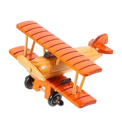 Sosoport Holz Flugzeug Modell Retro Vintage Ornament Handwerk Dekoration Wohnzimmer Arbeitszimmer Cafe Esszimmer Schlafzimmer Miniaturflugzeug Sosoport Holz Flugzeug Modell Retro Vintage Ornament Handwerk Dekoration Wohnzimmer Arbeitszimmer Cafe Esszimmer Schlafzimmer Miniaturflugzeug von Sosoport