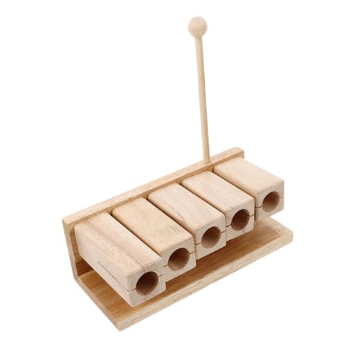 Sosoport Holz Schlagblock für Percussion Instrument von Musikalischer Kreativität für Vorschulbildung und Musikalische Früherziehung von Sosoport