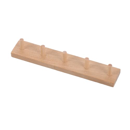Sosoport Holz Wandhaken Deko Puppenhaus Zubehör Elegante Hängende Miniaturmöbel für Tiny House Multifunktionale Holz Haken für Schlüssel und Accessoires Einfache Installation Sosoport Holz Wandhaken Deko Puppenhaus Zubehör Elegante Hängende Miniaturmöbel für Tiny House Multifunktionale Holz Haken für Schlüssel und Accessoires Einfache Installation von Sosoport