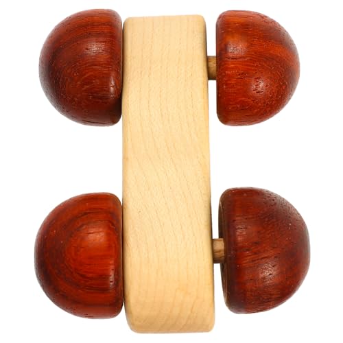 Sosoport Hand Push Car Holzspielzeug Für Kleinkinder Greiftrainingsspielzeug Mit Stabilen Holzrädern Für Frühkindliche Entwicklung von Sosoport