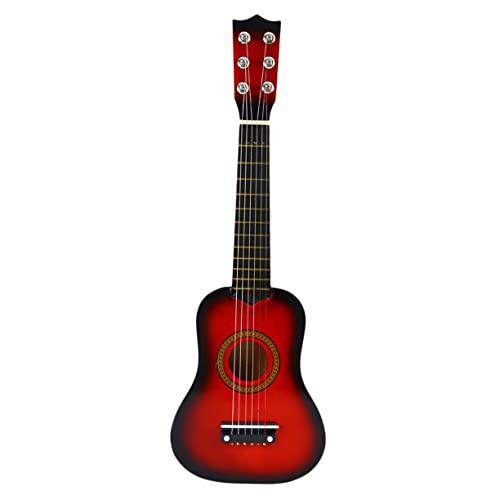 Sosoport Holzgitarre Für Musikinstrument Musikfähigkeiten Lernspielzeug Für Jungen Und Langlebig Und Kreativ Gestaltet von Sosoport
