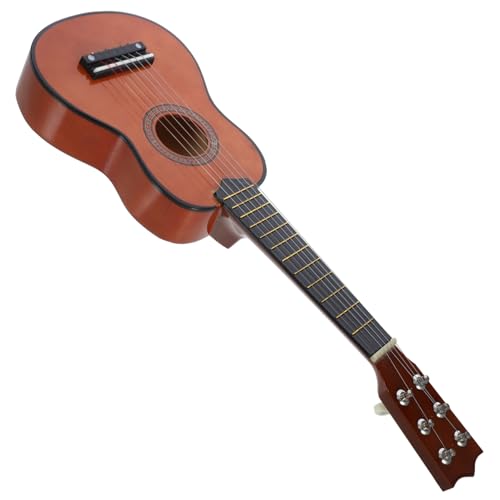 Sosoport Holzgitarreninstrument für Pädagogisches zur Frühen Musikbildung zum Gitarre Lernen für Kleine Musiker von Sosoport