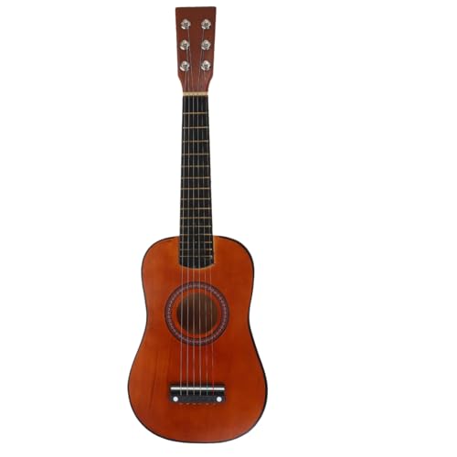 Sosoport Holzgitarrenspielzeug für Musikinstrument Lernspielzeug für Anfänger Fördert Kreativität und Musikinteresse Geschenkidee für Weihnachten und Neujahr von Sosoport