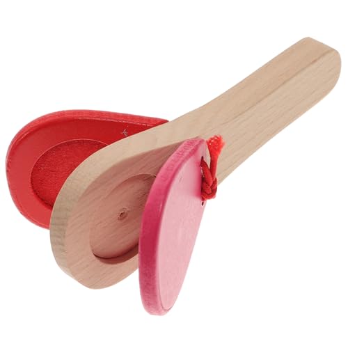 Sosoport Holzklatscher für Griff Rotes Schlaginstrument Musikalisches Rhythmus und Kreativität für Ab Monaten Sosoport Holzklatscher für Griff Rotes Schlaginstrument Musikalisches Rhythmus und Kreativität für Ab Monaten von Sosoport