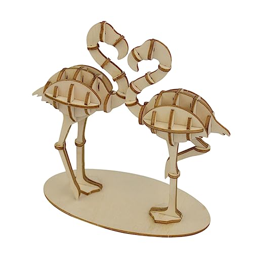 Sosoport Holzpuzzle Flamingo für Kreatives Bastelpuzzle Hand Auge Koordination und Praktischen Fähigkeiten Hochwertiges Sicheres Holzspielzeug für Intellektuelle Sosoport Holzpuzzle Flamingo für Kreatives Bastelpuzzle Hand Auge Koordination und Praktischen Fähigkeiten Hochwertiges Sicheres Holzspielzeug für Intellektuelle von Sosoport