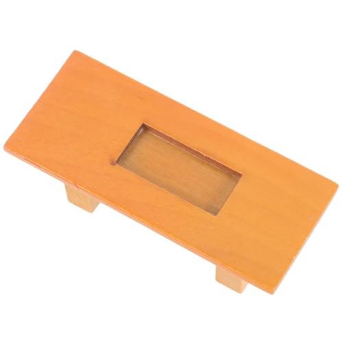 Sosoport Holztisch Für Puppenhausmöbel Und Teetischdekoration Unvollendete Fotorequisite von Sosoport