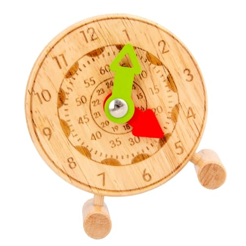 Sosoport Holzuhr Spielzeug Mit Zahlen Für Junge Mädchen Lernuhr Puzzle Farblich Ansprechendes Uhr Lernspielzeug Kindertimer Uhr Holzmaterial Sosoport Holzuhr Spielzeug Mit Zahlen Für Junge Mädchen Lernuhr Puzzle Farblich Ansprechendes Uhr Lernspielzeug Kindertimer Uhr Holzmaterial von Sosoport