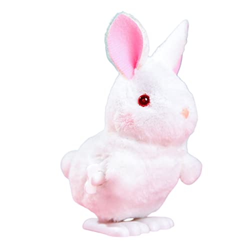 Sosoport Hüpfendes Hasenspielzeug aus Plüsch Hase aufziehbares Tiere ausgestopft aufziehen Partygeschenke für Aufziehspielzeug für Plastik Weiß Sosoport Hüpfendes Hasenspielzeug aus Plüsch Hase aufziehbares Tiere ausgestopft aufziehen Partygeschenke für Aufziehspielzeug für Plastik Weiß von Sosoport