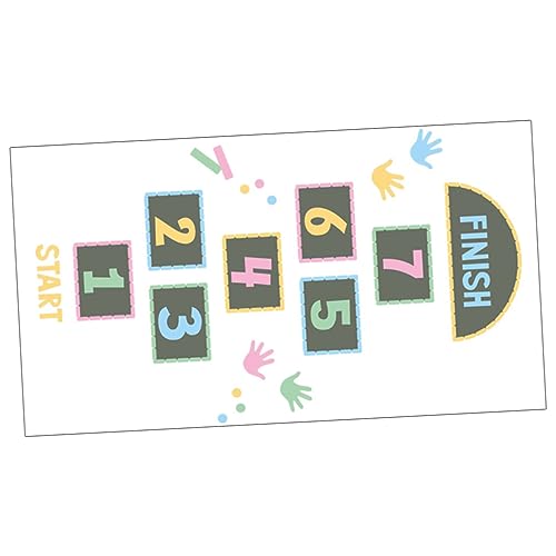 Sosoport Zahlenspiel Bodenaufkleber für Kinderzimmer Lustiger Hopscotch Aufkleber Lernspiel für Klassenzimmer Abnehmbare Wand und Bodenverkleidung Sosoport Zahlenspiel Bodenaufkleber für Kinderzimmer Lustiger Hopscotch Aufkleber Lernspiel für Klassenzimmer Abnehmbare Wand und Bodenverkleidung von Sosoport
