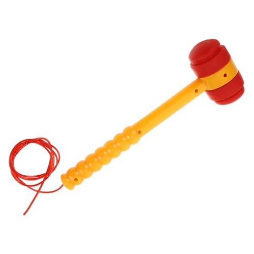 Sosoport Interaktiver Quietschhammer für Gelber Rutschfester Spielzeughammer für DIY Spiele Pädagogisches Lernspielzeug für Jungen für Familienunterhaltung und Partys von Sosoport