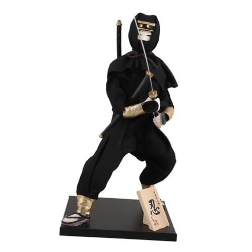 Sosoport Japanische Statue Ninja Krieger Puppe Miniaturen Mikrolandschaftsdekorationen Skulptur Für Wohnkultur Sosoport Japanische Statue Ninja Krieger Puppe Miniaturen Mikrolandschaftsdekorationen Skulptur Für Wohnkultur von Sosoport