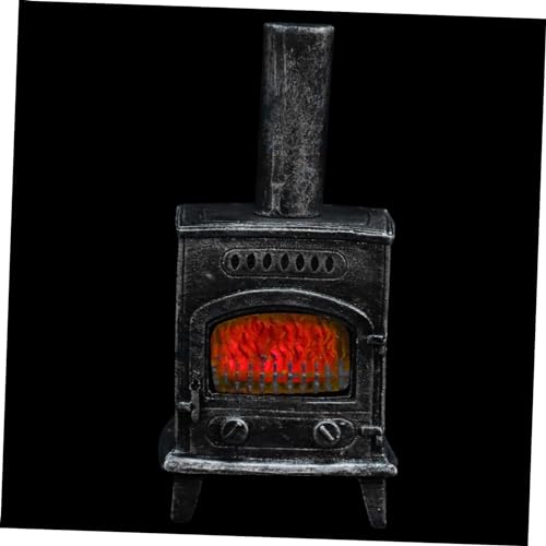 Sosoport Kamin Modell aus Harz Dekoration für Puppenhäuser und Mikro Landschaften Realistische Form für DIY Projekte Schwarze Farbe Miniaturlebens Szenen Sosoport Kamin Modell aus Harz Dekoration für Puppenhäuser und Mikro Landschaften Realistische Form für DIY Projekte Schwarze Farbe Miniaturlebens Szenen von Sosoport