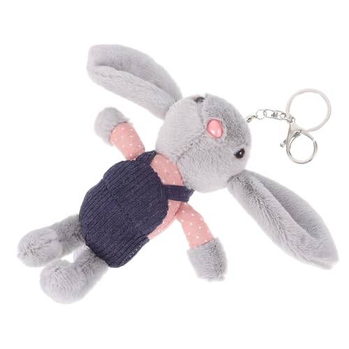 Sosoport Kaninchen Plüschtier Kaninchen Plüschtiere Weicher Plüsch Kaninchen Schlüsselanhänger Flauschiger Schlüsselanhänger Plüsch Schlüsselanhänger Flauschiger Schlüsselanhänger von Sosoport