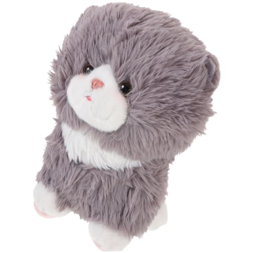 Sosoport Katzenplüschtier mit Kreativem Design Weiße und Graue Farbvarianten Kuschelweiche Stoffqualität Multifunktional Kissen und Dekoration für Teenager Sosoport Katzenplüschtier mit Kreativem Design Weiße und Graue Farbvarianten Kuschelweiche Stoffqualität Multifunktional Kissen und Dekoration für Teenager von Sosoport