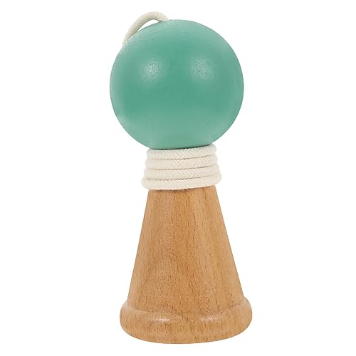 Sosoport Kendama Geschicklichkeitsspiel für Hand Augen Koordination Übungsspielzeug aus Hochwertigem Holz Tragbar Sicher und Langlebig Fördert Spielerisch die Motorischen Fähigkeiten von Sosoport