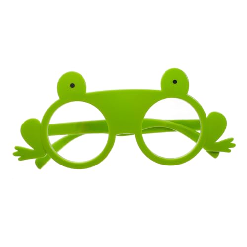 Sosoport Kinderfroschbrille Lustige Brille -sonnenbrillen-partybevorzugung Lustig Kleinkind Bulk-sonnenbrillen Für Tierische Partybrille Green Plastik von Sosoport