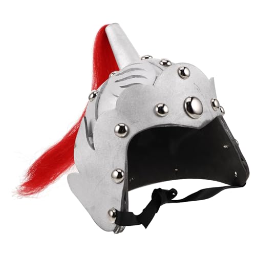 Sosoport Kinderhelm Antik Stil Ritterkostüm für Jungen Langlebiger Soldatenhelm Kinderkopfbedeckung für Halloween Rollenspiele Sosoport Kinderhelm Antik Stil Ritterkostüm für Jungen Langlebiger Soldatenhelm Kinderkopfbedeckung für Halloween Rollenspiele von Sosoport