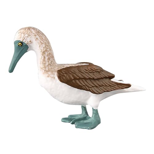 Sosoport Kinderzubehör Vögel Modell Tiermodell Künstliche Modell Cartoon Puppen Blau von Sosoport