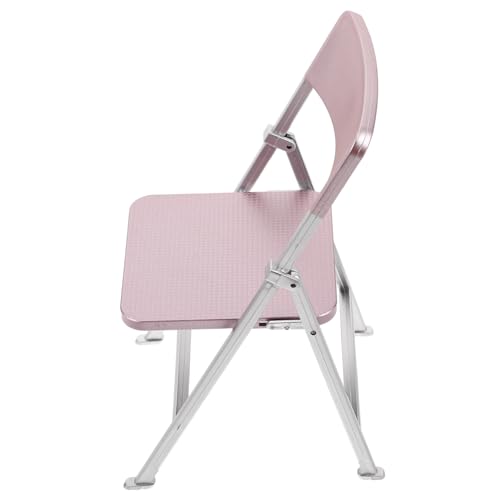Sosoport Klappstuhl für Puppenhaus Faltbarer Stuhl für Schreibtisch oder Dekoration Langlebige Verarbeitung und Kindersicheres Design von Sosoport