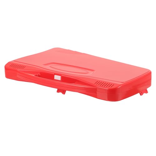 Sosoport Klavier aus Aluminium Glockenspiel für Musikinstrumente für Kleinkinder 1-3 Xylophon für im Alter von 5-9 Jahren Kinderinstrumente Kind Xylophon Eisenbleche rot von Sosoport