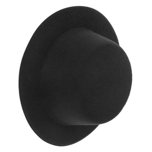 Sosoport Kleiner Puppenhut für Große Stofftiere Eleganter Schwarzer Hut als Puppenbekleidungszubehör für Kreative DIY Projekte Partys und Stilvolle Dekoration Sosoport Kleiner Puppenhut für Große Stofftiere Eleganter Schwarzer Hut als Puppenbekleidungszubehör für Kreative DIY Projekte Partys und Stilvolle Dekoration von Sosoport